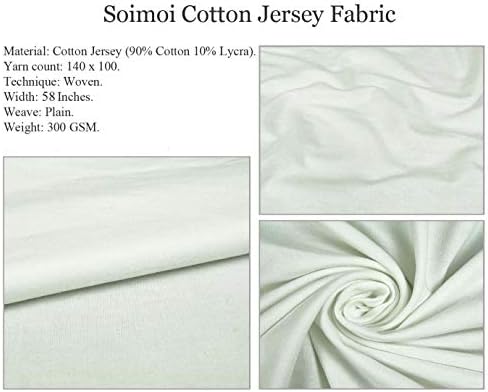 Soimoi pamuk Jersey Fabric žene & amp; ostavlja umjetnički Print Fabric po dvorištu 58 inčni širok