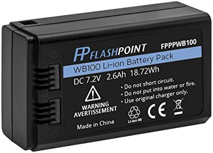 Flashpoint WB100 paket litijumskih baterija za Xplor 100 Pro