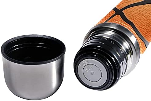 SDFSDFSD 17 oz Vakuum izolirane nehrđajuće čelične boce za vodu Sportska kavana PUTOVANJE ŠILA FIKSNA KUĆA Omotana BPA besplatna, košarkaška lopta