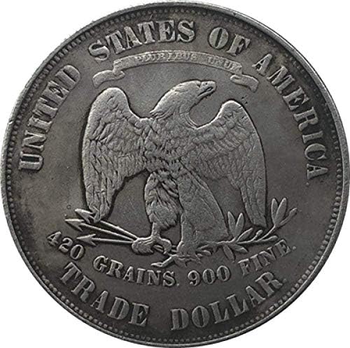 1879 Trgovinski dolar Kopiraj poklopce za kopiranje