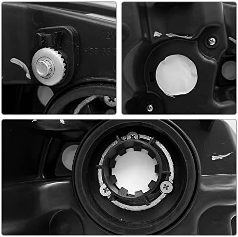 ADCARLIGHTS za 2005 2006 2007 2008 2009 2010 Chevy Cobalt sklop farova kompatibilan sa 07-09 Pontiac G5 / 05-06 Pursuit Clear Lens