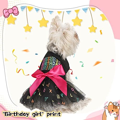 Pas rođendan Dress Spring pas odjeća za male pse djevojka štene princeza Tutu slatka pas Tulle haljine za kućne ljubimce Party kostime mačka Odjeća Doggie Outfits