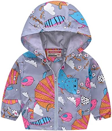 Dječji djeci Dječji dječaci Dječji crtani Dinosaur Outerwear Odjeća za odjeću Duža Kamuflaža Zip Windfroff Jacket Kids Jacket