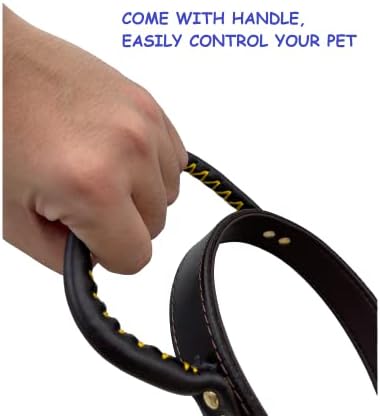 Oyasumi Handmande HotTest! Kožni ovratnik za pse personalizirani ovratnik za id oznake za srednje velike pse PET Walk trening Brza