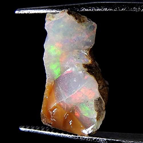 Jewelgemscraft ™ 02.80cts. Ultra vatra sirovi opal kamen, prirodni grubi, kristali dragog kamenja, etiopska opal rock, nakit pravac,