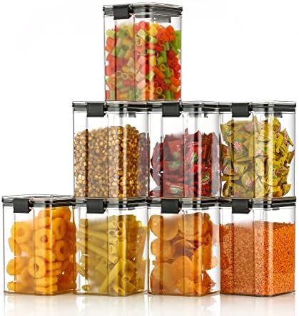 Tex-RO Kuhinjski kontejneri Set, nepropusni kontejner za kuhinjski set za odlaganje, predmeti kuhinjskog pribora, predmeti kuhinjskog