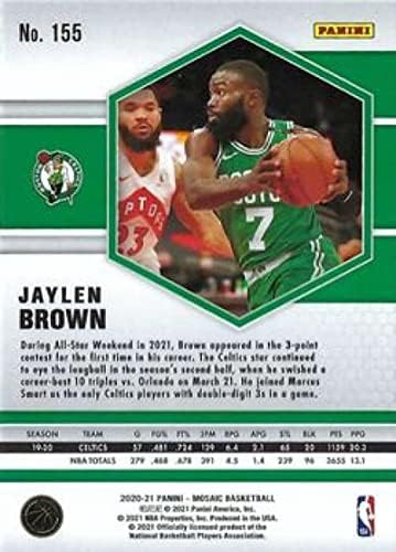 2020-21 Panini Mosaic 155 Jaylen Brown Boston Celtics NBA košarkaška trgovačka kartica