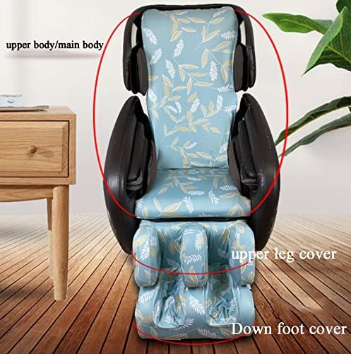 Fbkphss Navlaka za masažnu stolicu za cijelo tijelo, Navlaka za masažu bez gravitacije Navlaka za masažu koja se može prati rastezljiva