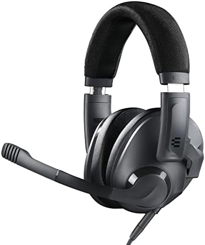 DROP + EPOS H3X Gaming slušalice sa mikrofonom, dizajnom zatvorenih leđa preko ušiju, jastučićima od kože i antilop, kompatibilne