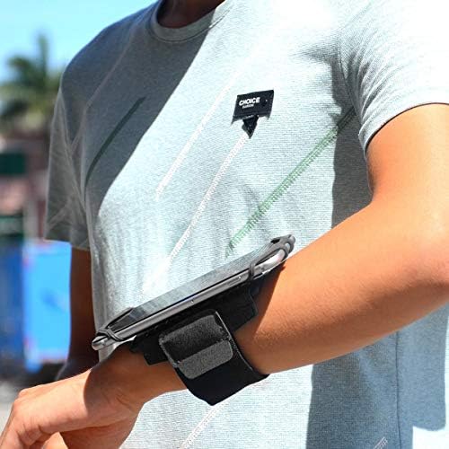 Holster za Blu Vivo XI - Activestretch Sport Armband, podesiva traka za vježbanje i trčanje za Blu Vivo Xi - Jet Black