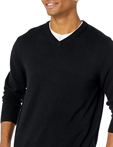 Essentials muški džemper s V izrezom