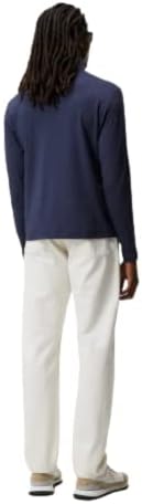 J. Lindeberg Mens Luke pola Zip srednji sloj Golf pulover - Navy Melange XXL