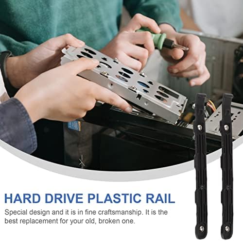 SOLUSTRE držač računara držač računara 2pairs Caddy unutrašnja Hard Rail HDD nosač pogona za montažu. Zamjena Kompjuterske Plastike.- inch inch Bracket Bay Accessories računarski čvrsti disk nosač računara