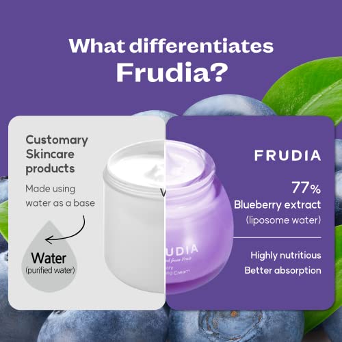 FRUDIA Blueberry hidratantna krema za lice Mini / korejski Beauty hidratantni ovlaživač za kožu hidratacija, vlaga & amp; vitalnost