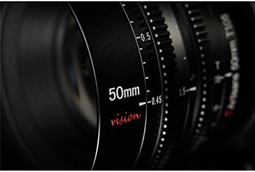 7artisans fotoelektrično 50mm T1. 05 Cine sočivo za mikro četiri trećine, crno