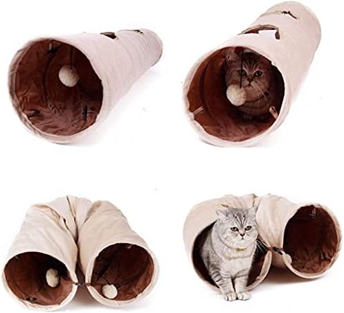 Haieshop Cat Tree Condo Scraing Post Mačja Tower CAT tunel Tunnel Cat Tyy Cat Pribor tunela za kućne ljubimce Soft Folds Ball 716