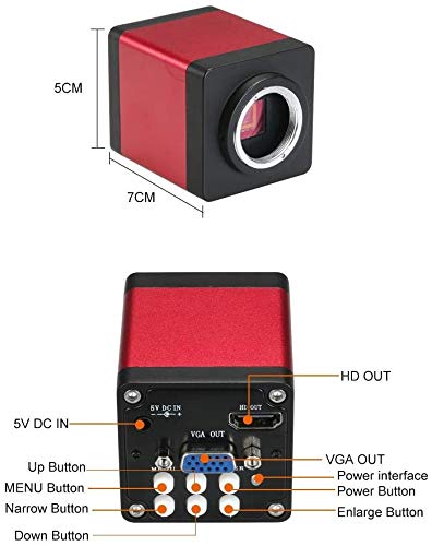 1.3 MP 1/3 digitalni HD VGA izlazi Industrijska mikroskopska kamera za Lab / Telefon PCB lemljenje