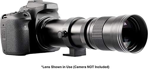 Ultimaxx 420-800mm HD telefoto zum objektiv za Canon EOS 90D, 80D 77D, 70D, 5D Mark IV, 6D Mark II, 7D Mark II DSLR kamere & Rebel