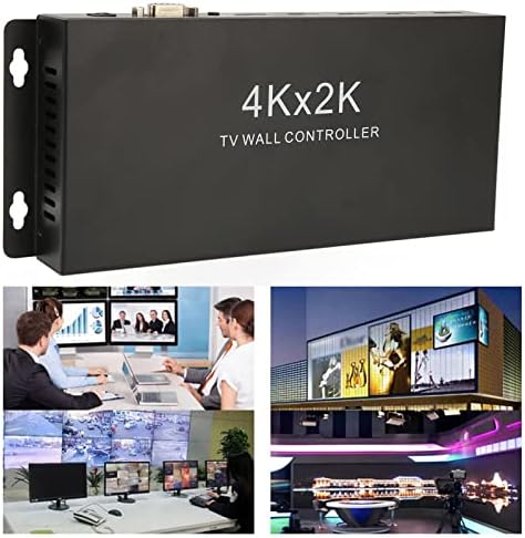 4K video zidni kontroler, HDMI TV zidni zaslon Spajanje zaslona 2x1 3x1 4x1 2x2, HD multimedijski interfejs kaseljiv za spajanje video