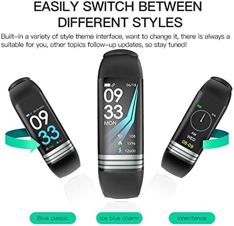 GPPZM fitnes Tracker, pametni sat vodootporna narukvica za aktivnosti pedometra sa sportskom narukvicom za Monitor spavanja