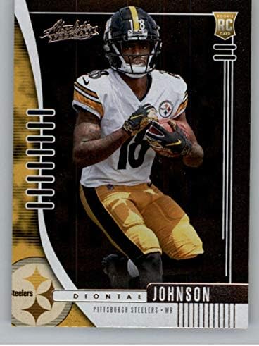 2019 Absolute 113 Diontae Johnson Rc Rookie Pittsburgh Steelers NFL fudbalska trgovačka kartica