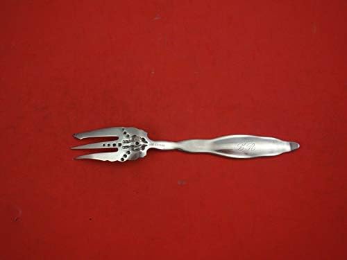 Đurđevak Whiting Sterling Silver Pie vilica 3-tine w / Beading 6 1/4