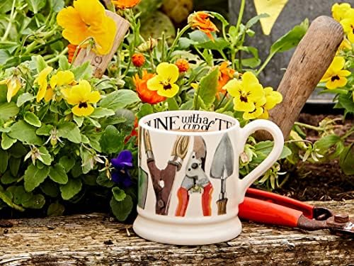 Emma Bridgewater ručno rađena keramička alata za vrtlarstvo poklon polu-Pinta Kafa I čaj šolja