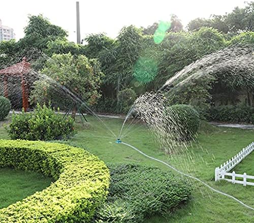 BBGS Vrtni sistem za zalijevanje prskalica, sa višesmjerna mlaznica, 360 ° automatskog tračnog prskalica za zalijevanje cvijeća za