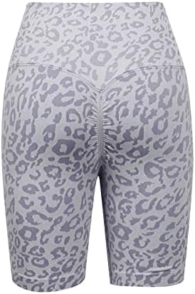 Žene Scrounch Workout Hotcos Butt Lipting Visoki struk vježbanje Atletski kratke hlače Soft Stretch ljetne ženske hlače
