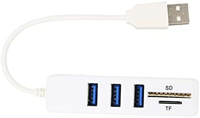 Vifemify kartica čitač kartica prenos velike brzine Plug and Play jednostavan pristup USB Splitter USB2. 0 Hub memorije