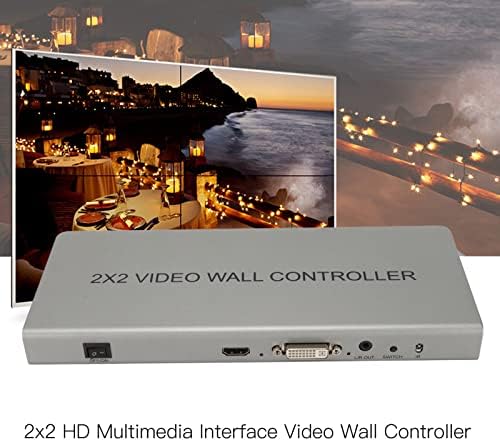 Dauerhaft video zidni procesor, HD multimedijski sučelje Video zidni kontroler 180 stupnjeva zaslona 8 Prikaz režima EDGE funkcija