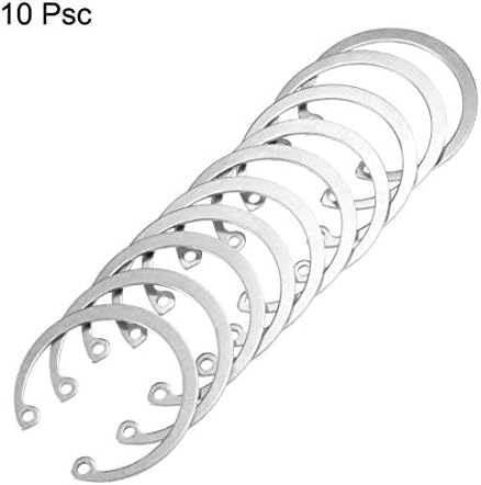 Uxcell 51.5 mm eksterni steznici C-Clip potporni prstenovi 304 nerđajući čelik 10kom