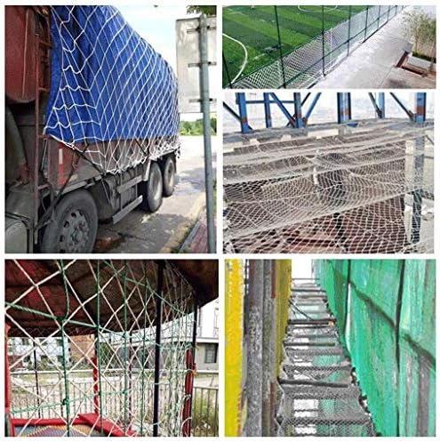 Januang Zaštitna mreža za zaštitu djece, sigurnosna ograda Neto užad neto mačja mreža za tkanje mreža za balkon za krevet ograde protiv pada ukrasnih nogometnih mreža mreža 1x7m