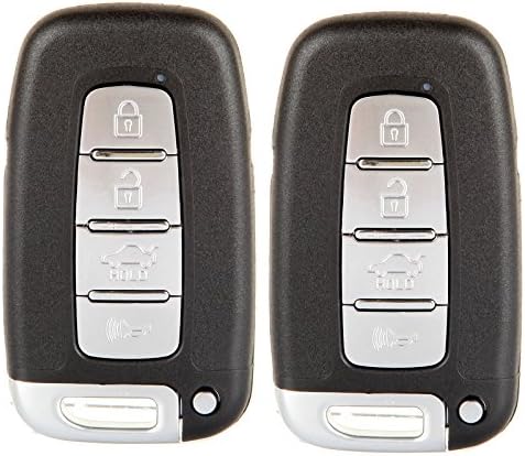 KEYALL 2 X privjesak za ključeve bez ključa za Sportage za Sonata Elantra za Sorento Soul Rio Forte5 Optima za Borrego za Hyundai Azera Equus Genesis Tucson Veloster za Borrego 09-19 267AL-HMFNA04-315Mhz