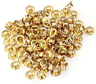 Queenbox 200pc 2,5mm Gromets Eyelets DIY izrada popravke ukrasnog za tarpe, tkanina, platnu, odjeću, papir, kožu