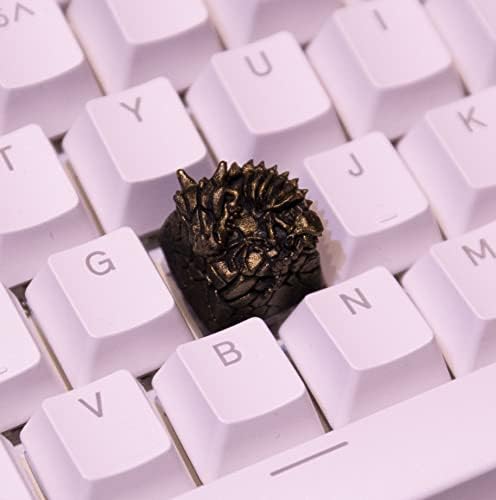 Cho26key Gaming Keycaps za Cherry MX prekidače ručno izrađene kapice za ključeve od smole...(Dragon)