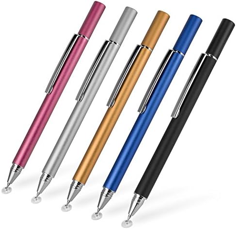 Boxwave Stylus olovka kompatibilna sa kriket vidom 3 - Finetouch kapacitivni olovci, super precizan olovka za kliker 3 - Metalno srebro