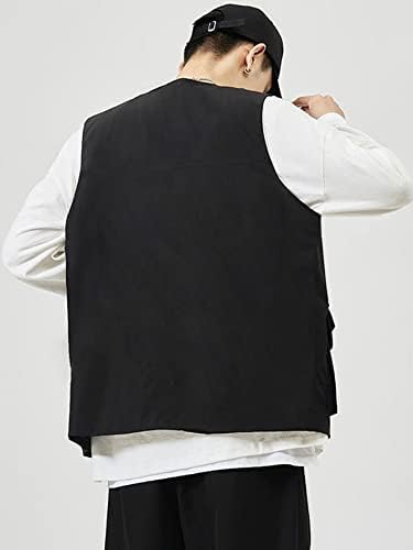 Taomeng Men Flap poklopac prsluk vest bez tee