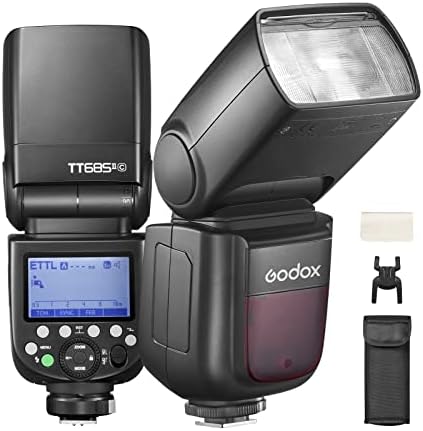 Godox Tt685ii-C Blic kamere Speedlite, 2.4 G HSS 1/8000s TTL GN60 kompatibilan sa blicem sa Canon kamerom