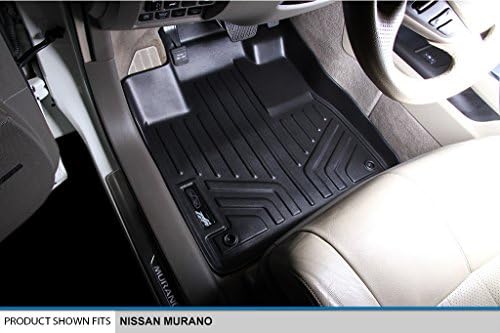 MAXLINER Podne prostirke 2 redni linijski set Crni za 2009-2014 Nissan Murano