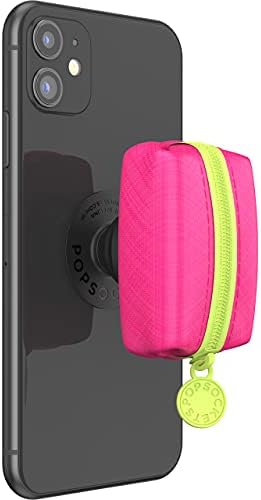 ​​​​PopSockets Telefon držanje sa širenjem Kickstand, PopSockets za telefon džep Neon Pink