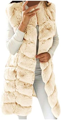 ZEFOTIM LONG Flannel jakna za žene, podstavljeni lagani rašiljeni prsluk naftini prsluk lagani ravni prsluk