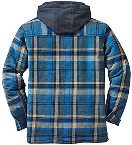 PXLoco oblogana jakna za muškarce, flanel duhovite prekrivene muške makate duge slatke jesenske košulje plus veličine plairana jakna