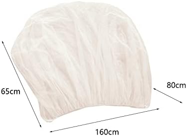 Gazechimp mreža za komarce pokrivač za komarce elastični Dječiji dodaci sklopivi Navlaka za krevet za stolice Babys sigurnosni šator Fina mreža za krevete na krevetićima odmor beba, 80x160x65cm žuta