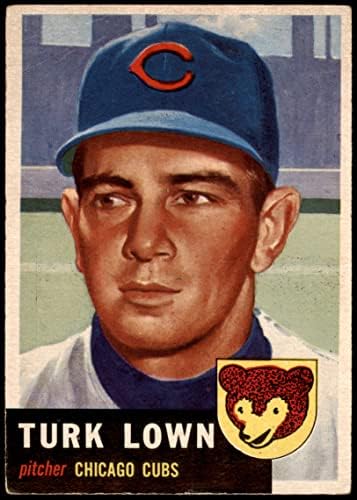 1953. TOPPS 130 Turk Lown Chicago Cubs VG Cubs