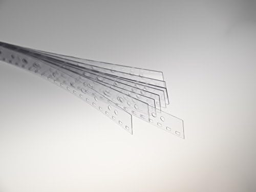 Renz trake za turpijanje u 2: 1 žice/češljevi za vezivanje, 3,5 x 5,5 & nbsp; mm, Debljina 0,3 & nbsp; mm transparentni DIN A4