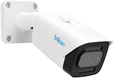 BRILLCAM ULTRA HD 4K sigurnosna kamera na otvorenom 5MP sigurnosna kamera, Starlight 24/7 Polovna boja