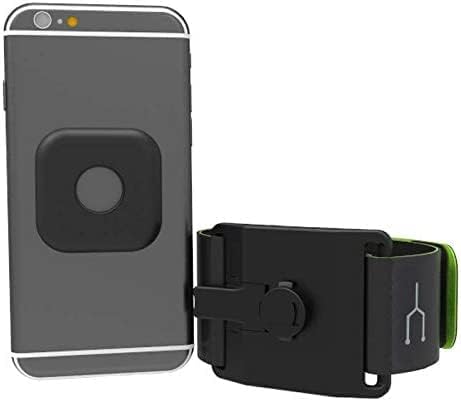 Navitech Black Mobile Mobitel Vodootporni kaiš za pokretanje pojasa - kompatibilan sa MAX pametnim telefonom