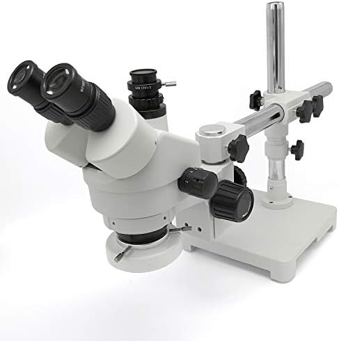 SWIFT S7 7x-45x Trinokularni Stereo mikroskop sa Okularima širokog polja 10x,objektivom Zuma 0,7 X-4,5 X, postoljem s jednom rukom