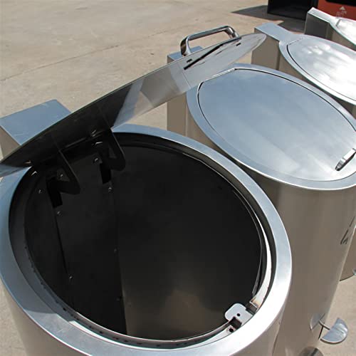 Bnnp Vanjska / unutrašnja kanta za smeće cilindrična Vanjska kanta za smeće velikog kapaciteta Pedalna kanta za smeće kombinovano